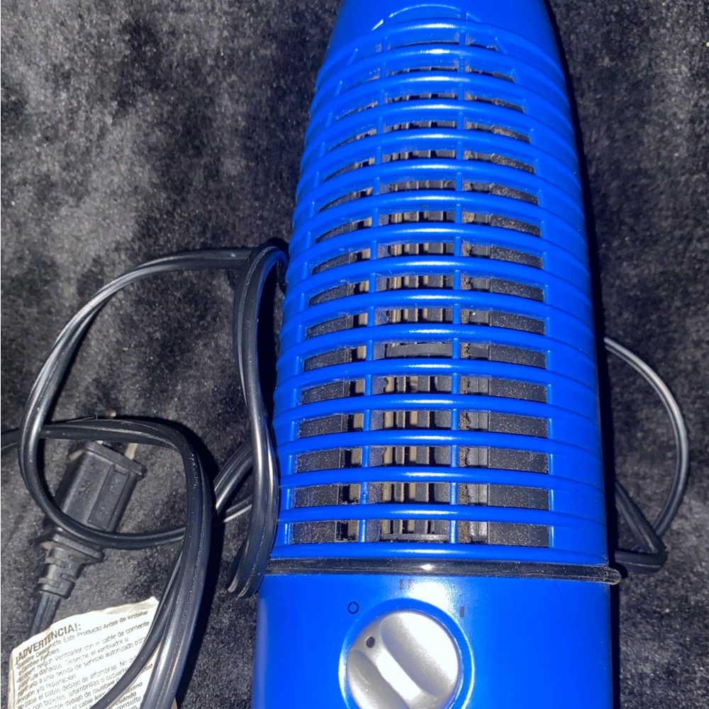 Blue Portable Chillout Mini Tower Fan